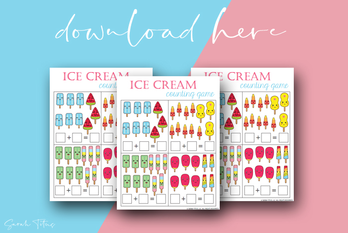 Cutest Art Addition Counting Math Worksheets Printables For Kids