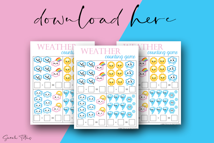 Educational Maths Games Subtraction Cute Free Printables