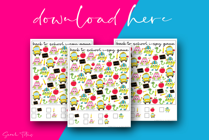 Fantastic Cute Holidays Printable I-Spy Games For Kids