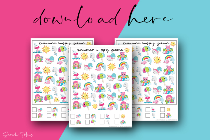 Fantastic Cute Holidays Printable I-Spy Games For Kids