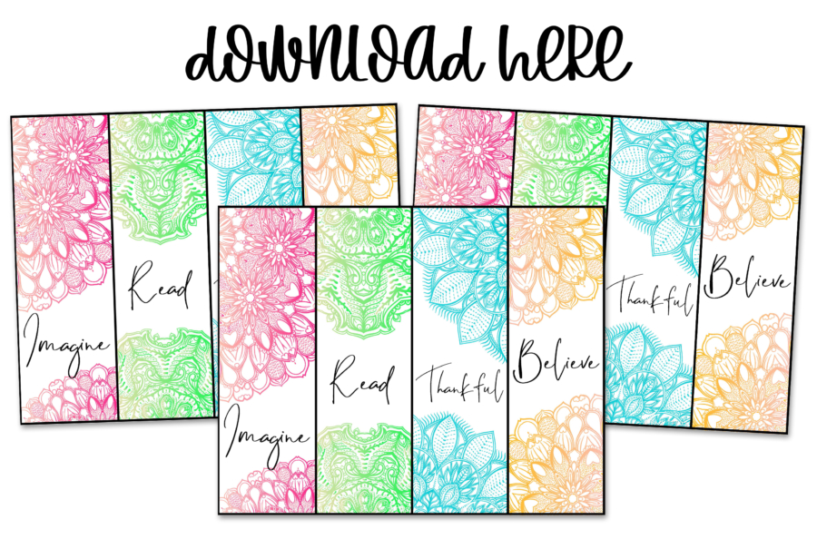 Free Printable Bookmarks To Color