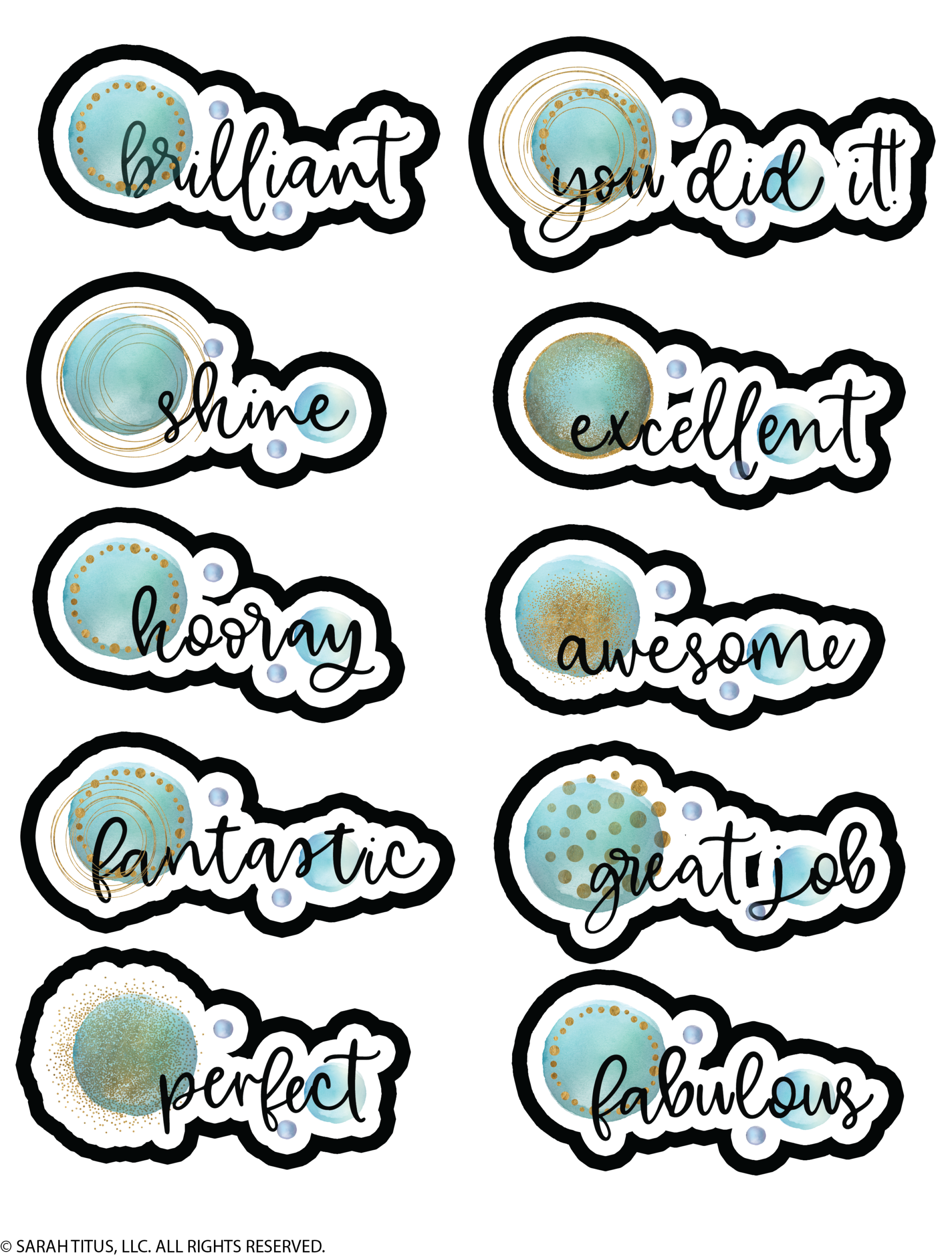 Free Christian Digital Stickers to Download - Sarah Titus