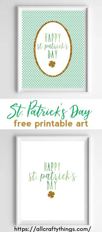 15 Best St. Patrick's Day Free Printables