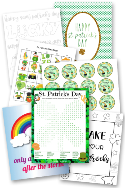 15 Best St. Patrick's Day Free Printables