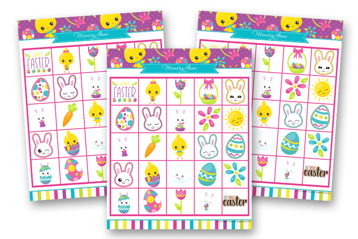 Easter Binder - Memory Game