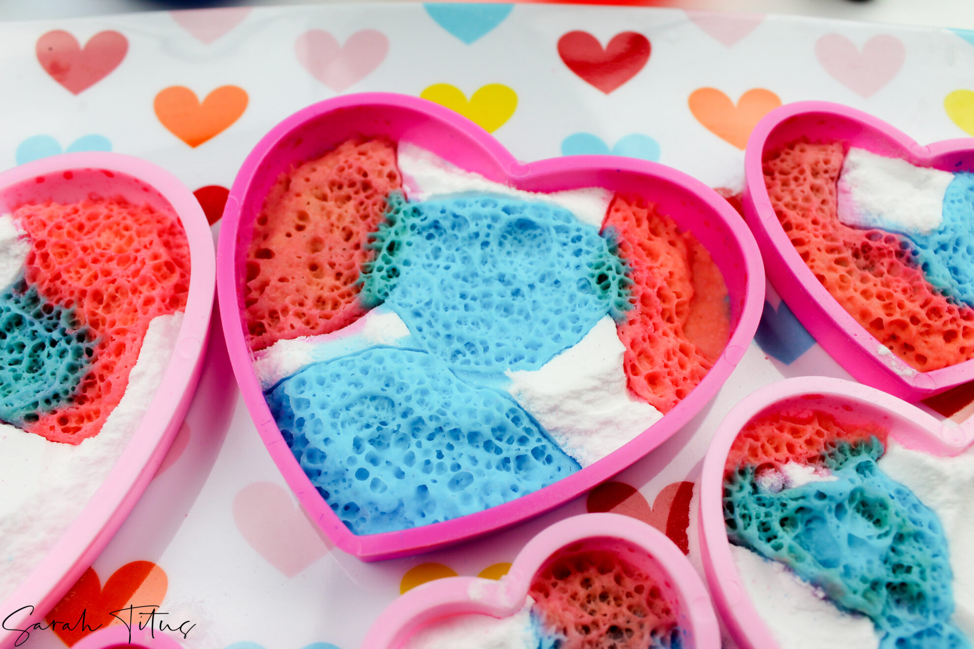 Enjoyable Cute Valentine Heart Craft With Baking Soda