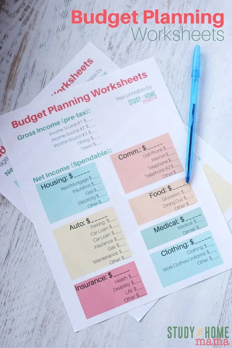 Money Saving Printables
