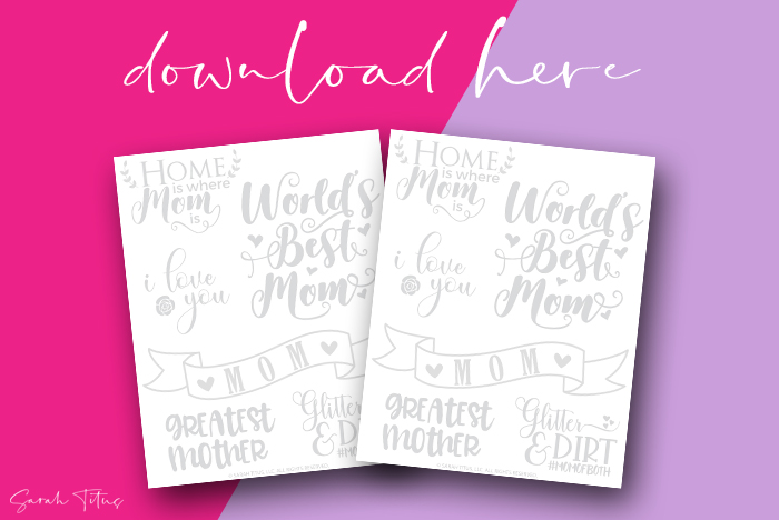 Top Free Mother's Day Printables - Perfect Bundle Of Printables For Moms To Enjoy