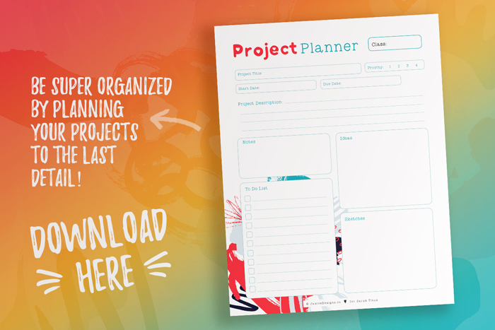 Free Project Planners_Student Planner