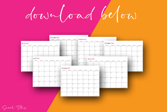Beautiful Artwork 2021 Printable Calendars For Free Editable Calendar