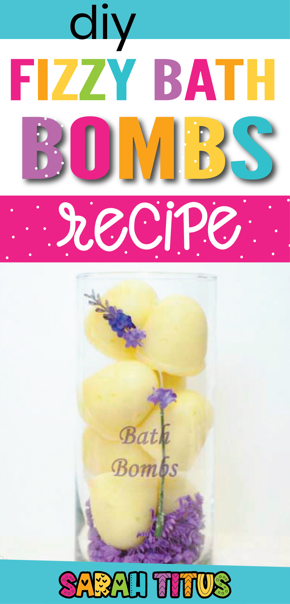 DIY Bath Fizzy Bombs Sarah Titus From Homeless to 8Figures