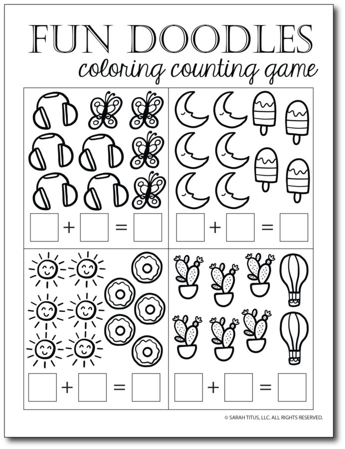Addition-Counting-Game-Fun-Doodles-Coloring