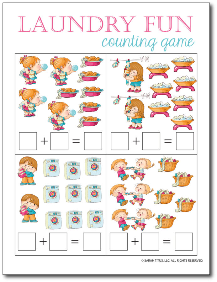 Addition-Counting-Game-Laundry-Fun