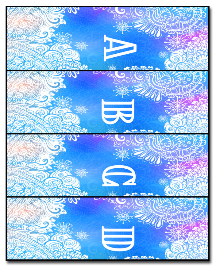 Alphabet Bookmarks