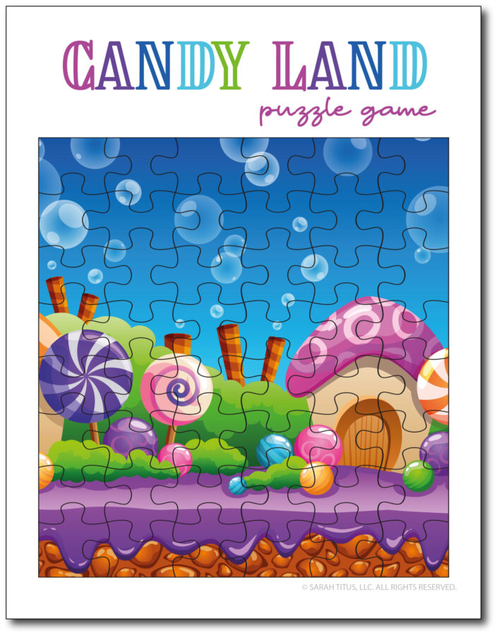 Candy-Land-Puzzle