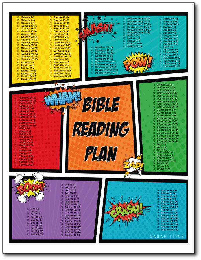 Comic-Bible-Reading-Plan