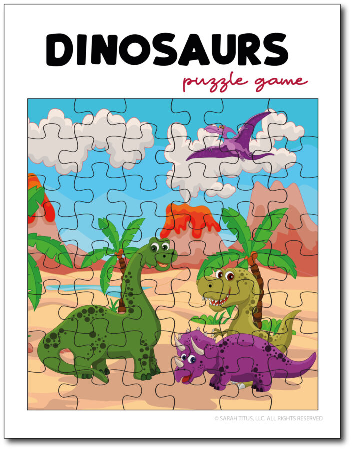 Dinosaurs-Puzzle
