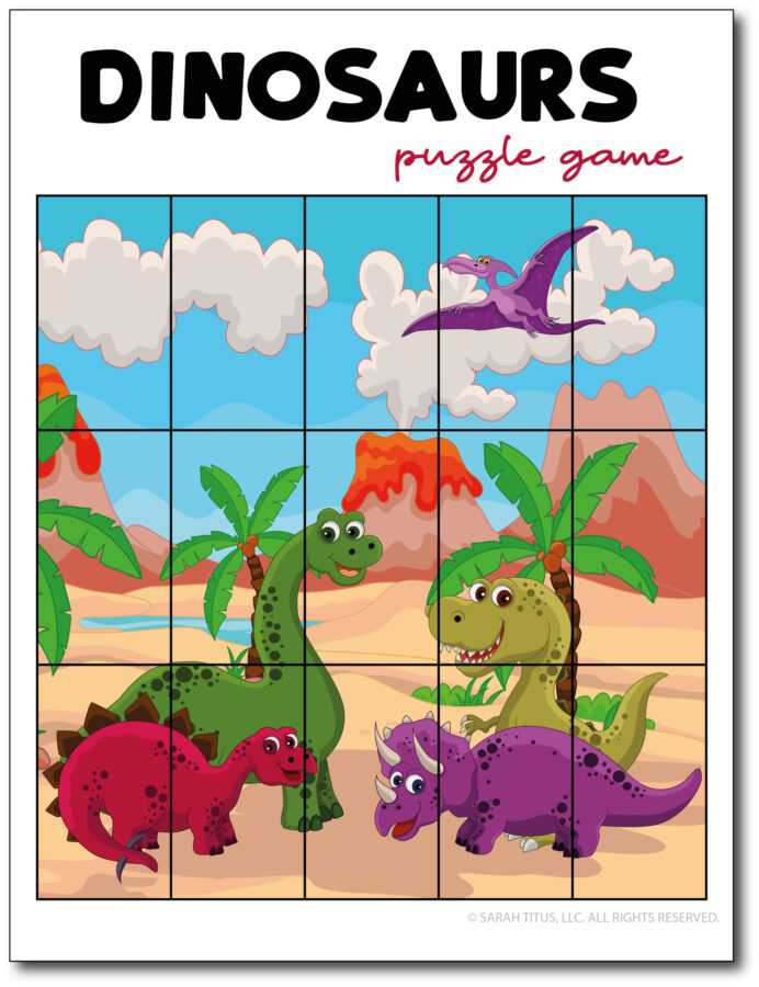 Dinosaurs-Puzzle-Game