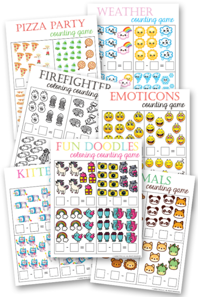 Educational Math Games Subtraction Cute Free Printables