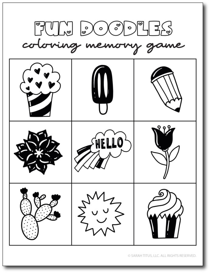 Fun-Doodles-Coloring-Memory-Game