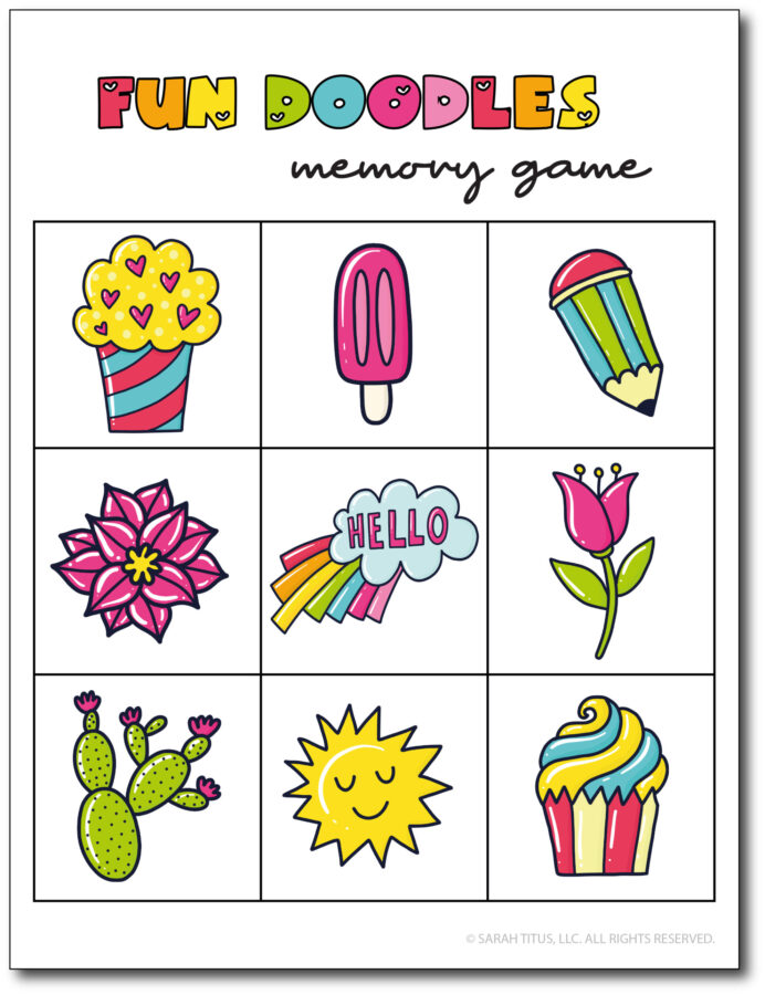 Fun-Doodles-Memory-Game