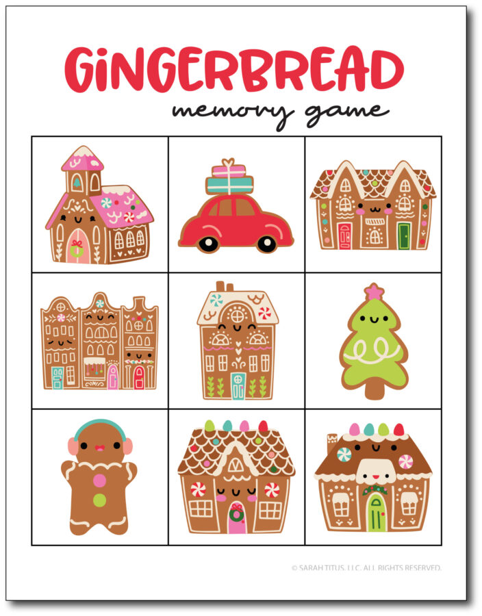 Gingerbread-Memory-Games