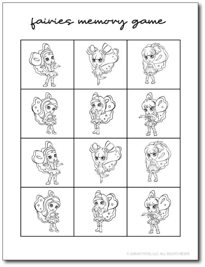 Memory-Game-Coloring-Fairies