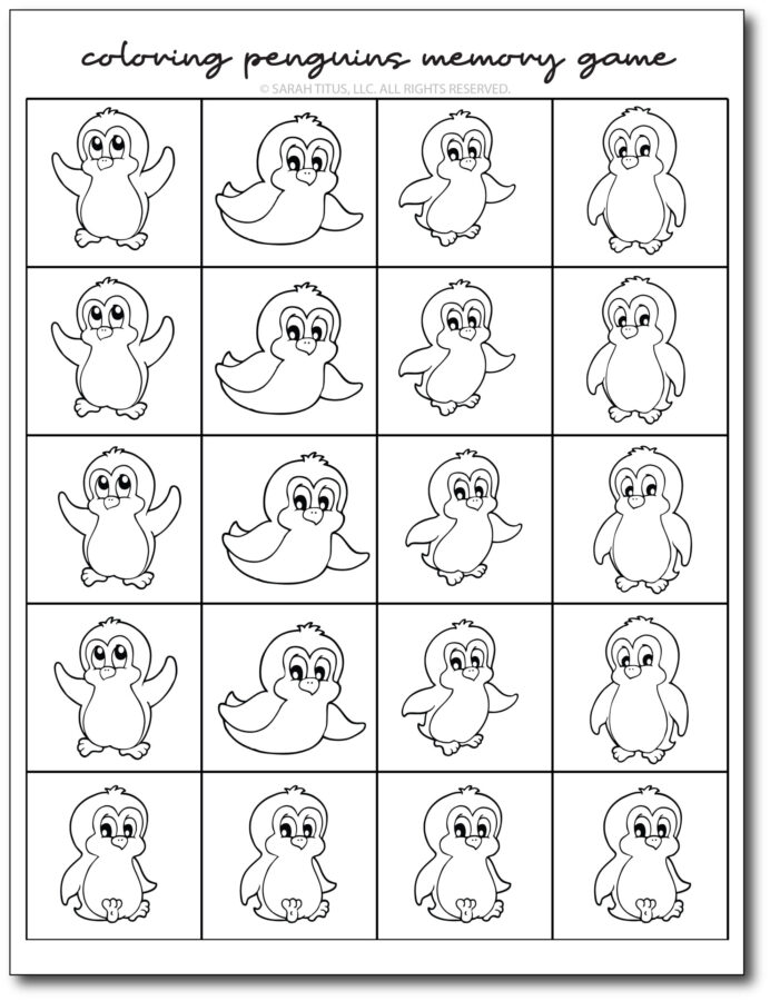 Memory-Game-Coloring-Penguins
