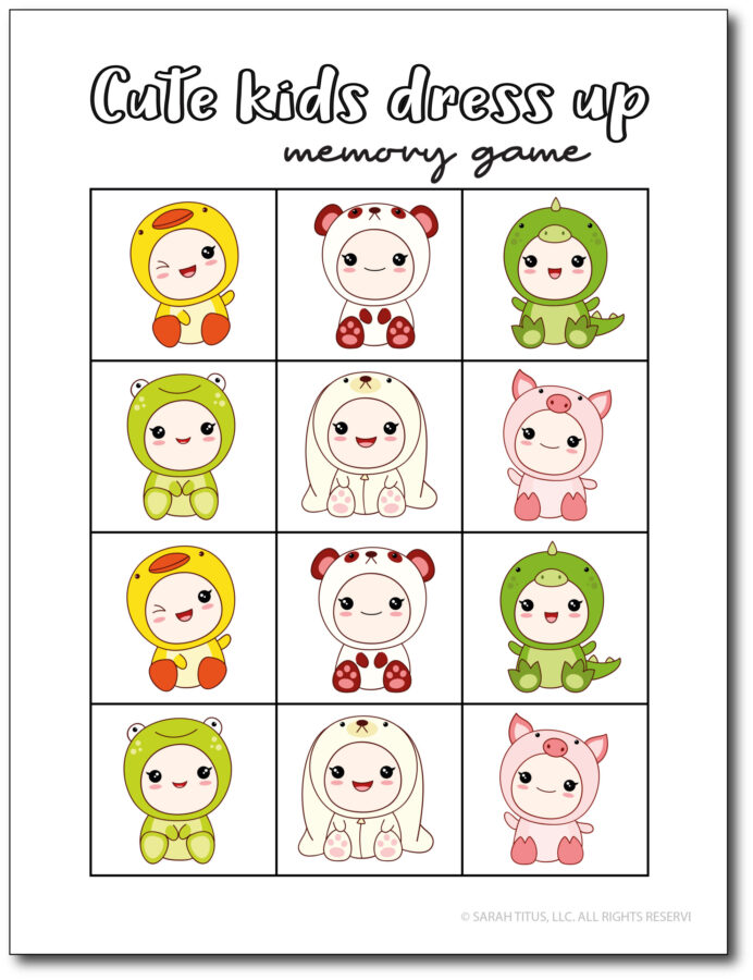 Memory-Game-Cute-Kids-Dress-Up