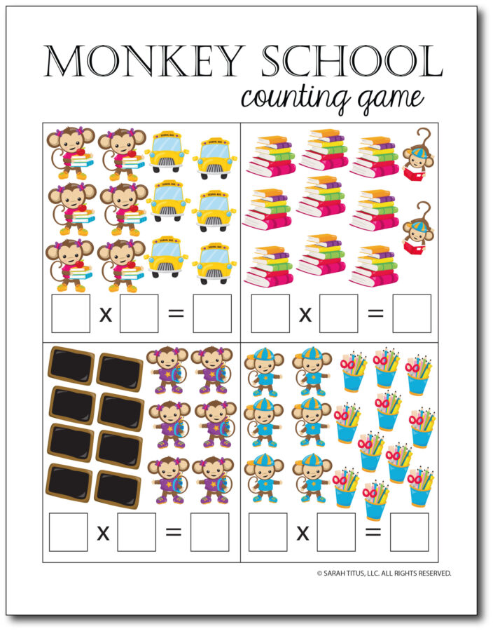 Multiplication-Math-Games-Monkey