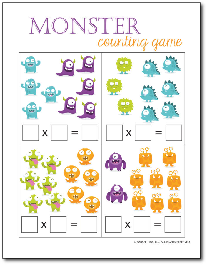 Multiplication-Math-Games-Monster