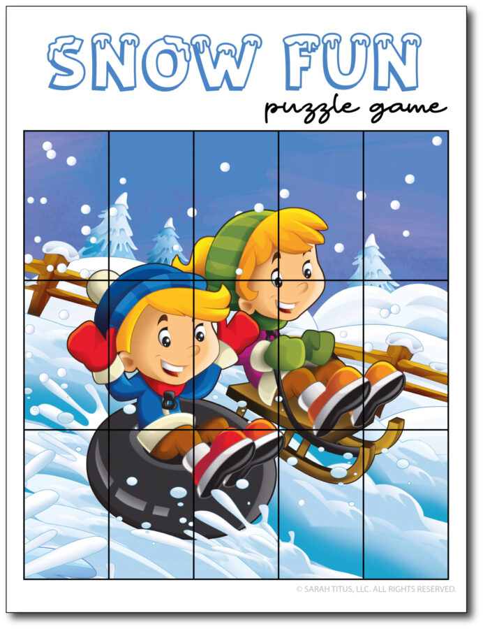 Puzzle-Game-Snow-Fun