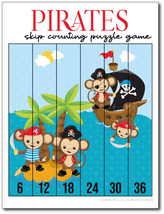 Skip-Counting-Pirates-6s