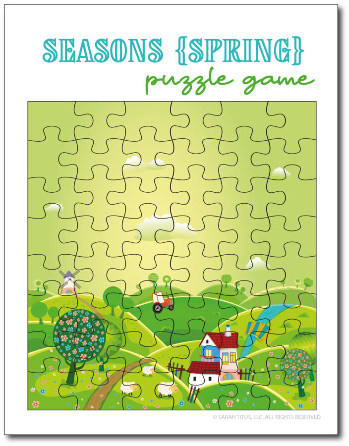 Spring-Season-Puzzle-Game