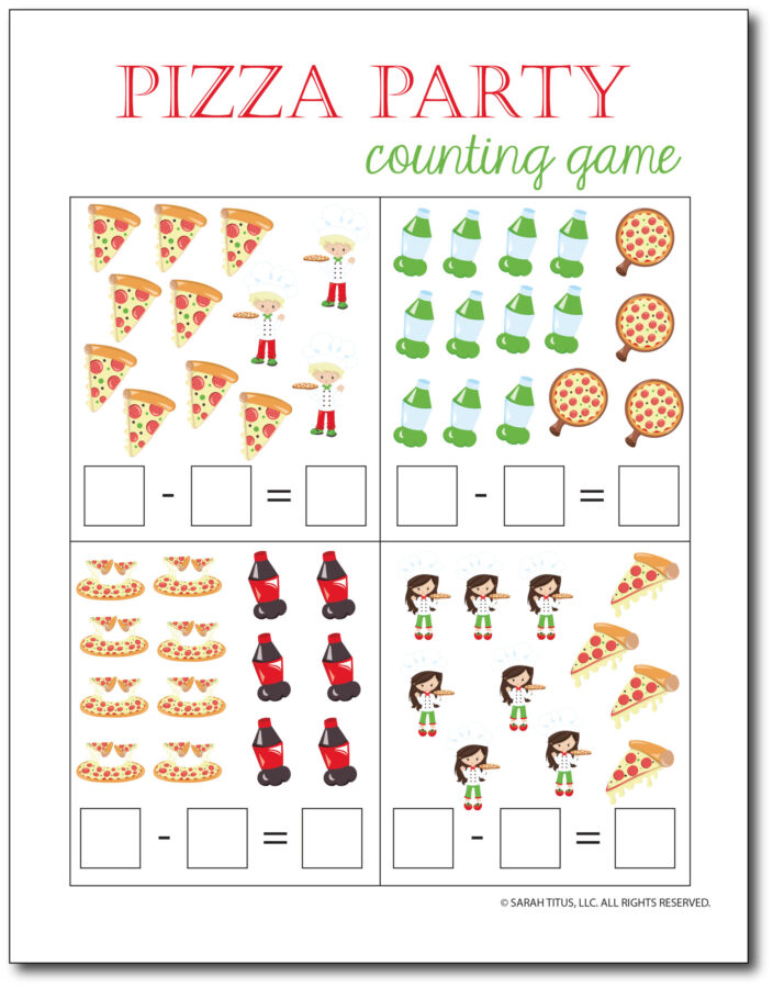 Subtraction-Printables-Pizza
