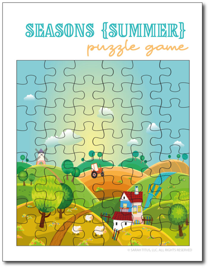 Summer-Season-Puzzle
