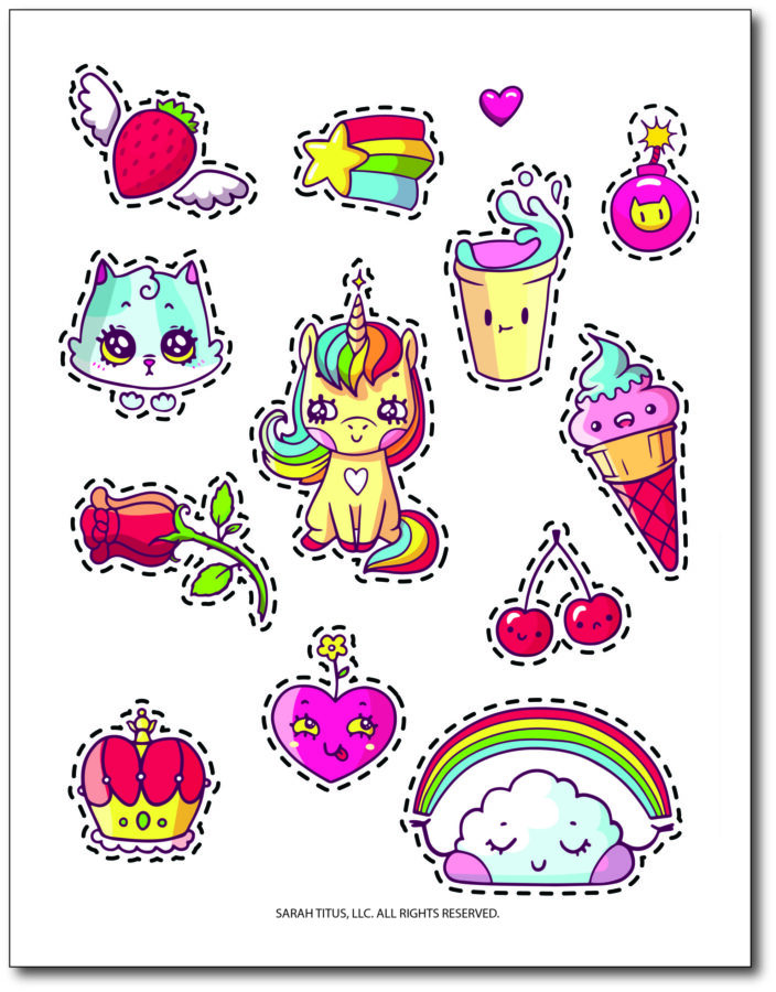 Unicorn Stickers