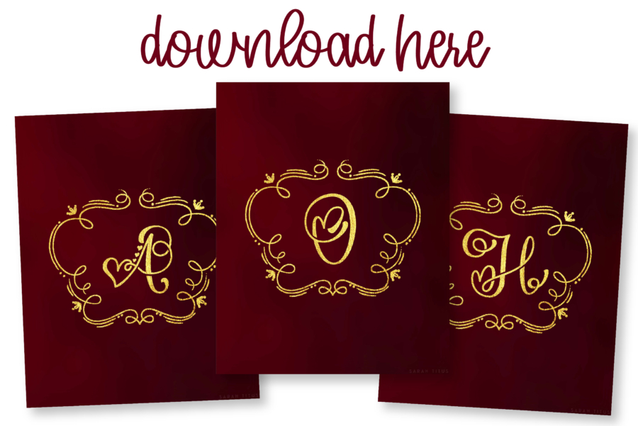 Wall Art Printable - Free For Bedroom
