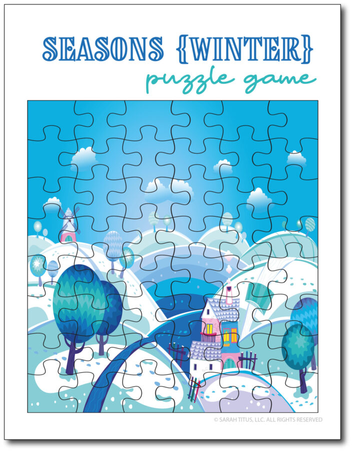 Winter-Season-Puzzle