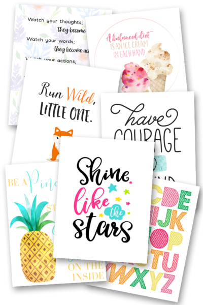 10 Awesome Nursery Wall Printables To Get Now