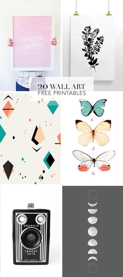 20-favorite-wall-art-free-printables