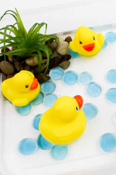 Cute Little Quack Sensory Play For Toddlers