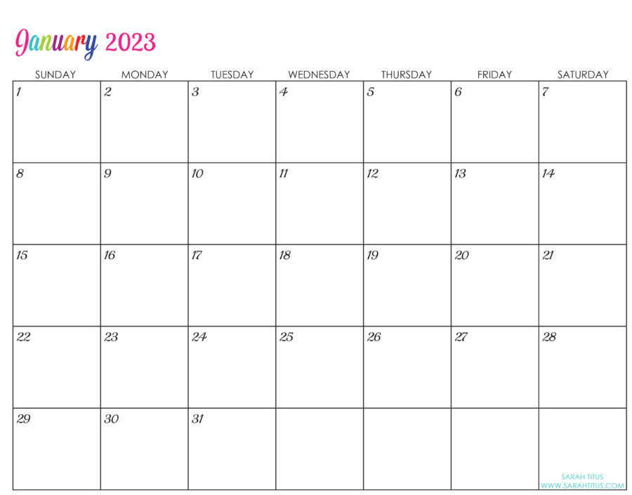 Customizeable 2024 Printable Calendar - 2024 CALENDAR PRINTABLE