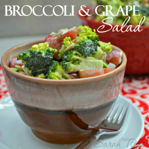 Nutritious Broccoli & Grape Salad