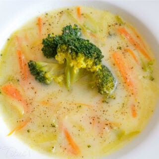 Greek Avgolemono Vegetable Soup