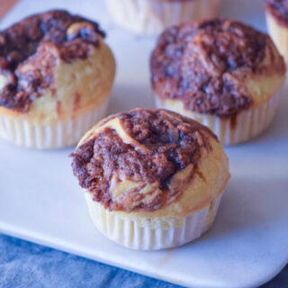 Nutella Swirl Muffins