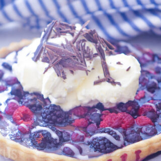 Chocolate Berry Pie