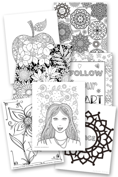 140+ Best Free Coloring Sheets