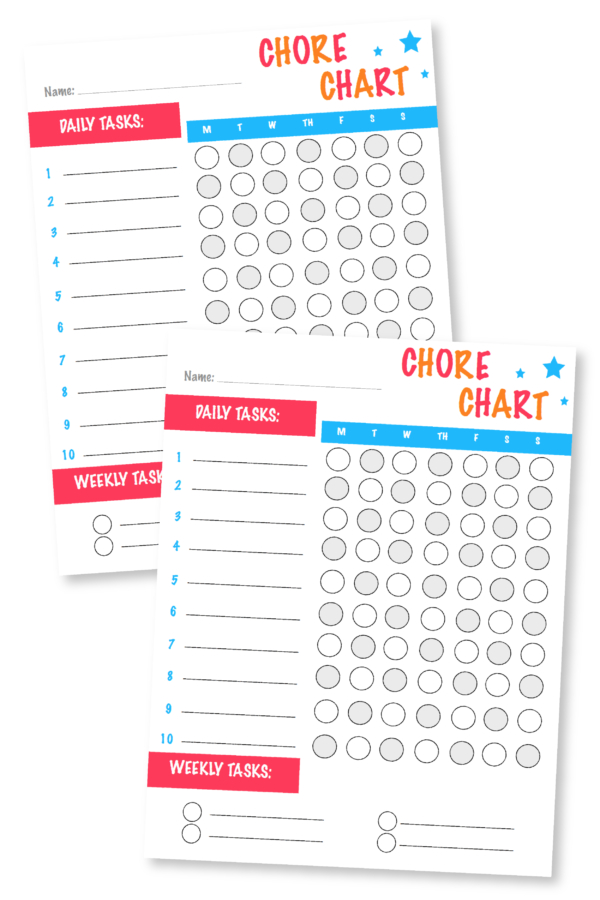 Creating a Chore Chart That's Right For You