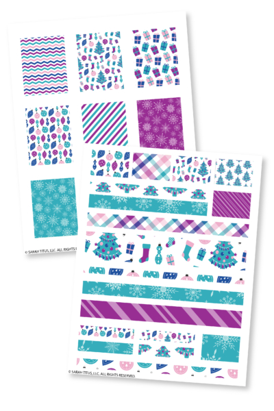 Christmas Planner Stickers-01